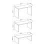 HANAH HOME Set stolova Kanta White - slika 3