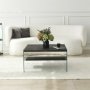HANAH HOME Sto za dnevnu sobu Aqua Anthracite - slika 2
