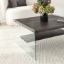 HANAH HOME Sto za dnevnu sobu Aqua Anthracite - slika 3