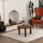 HANAH HOME Sto za dnevnu sobu Ida 70 Walnut - slika 2