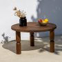 HANAH HOME Sto za dnevnu sobu Ida 70 Walnut - slika 4