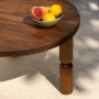 HANAH HOME Sto za dnevnu sobu Ida 70 Walnut - slika 5