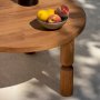 HANAH HOME Sto za dnevnu sobu Ida 60 Chesnut - slika 4