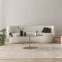 HANAH HOME Sto za dnevnu sobu Porto Dark Grey Gold - slika 2