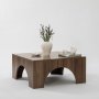 HANAH HOME Sto za dnevnu sobu Collesium Walnut - slika 1