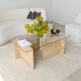 HANAH HOME Sto za dnevnu sobu Giona Sapphire - slika 4