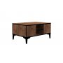 HANAH HOME Sto za dnevnu sobu Cide Atlantic Pine Black - slika 2