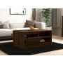 HANAH HOME Sto za dnevnu sobu Ongu Walnut Anthracite - slika 2
