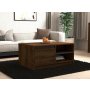 HANAH HOME Sto za dnevnu sobu Ongu Walnut Anthracite - slika 1