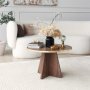 HANAH HOME Sto za dnevnu sobu Mushroom Gold Walnut v2 - slika 2
