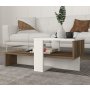 HANAH HOME Sto za dnevnu sobu Chain White Walnut - slika 4