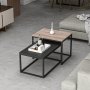 HANAH HOME Sto za dnevnu sobu Leka Black - slika 2