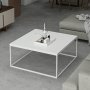 HANAH HOME Sto za dnevnu sobu Loni White - slika 3