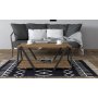 HANAH HOME Sto za dnevnu sobu Lara Anthracite Walnut - slika 2