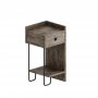HANAH HOME Noćni stočić Cactus Left Dark Brown - slika 4