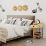 HANAH HOME Noćni stočić Cactus Right Oak - slika 2