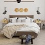 HANAH HOME Noćni stočić Cactus Right Oak - slika 3