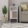 HANAH HOME Noćni stočić Grandma's White Zigzag - slika 4