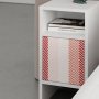 HANAH HOME Noćni stočić Grandma's White Zigzag - slika 5