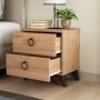 HANAH HOME Noćni stočić Artes Atlantic Pine Wihte - slika 2