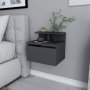 HANAH HOME Noćni stočić Alice Anthracite - slika 3