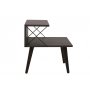 HANAH HOME Noćni stočić Cross Dark Brown - slika 5