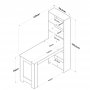 HANAH HOME Kuhinjski sto JA102 2344 - slika 5