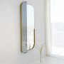 HANAH HOME Ogledalo Day & Night Gold - slika 1