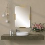 HANAH HOME Ogledalo Pera Mirror Gold - slika 1