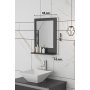 HANAH HOME Ogledalo GL AN - slika 5