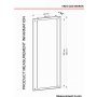 HANAH HOME Ogledalo Eres Walnut - slika 4