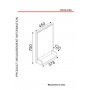 HANAH HOME Ogledalo Costa - slika 5