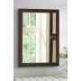 HANAH HOME Ogledalo Framed Brown - slika 2