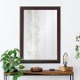 HANAH HOME Ogledalo Framed Brown - slika 1