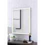HANAH HOME Ogledalo Framed White - slika 1