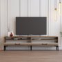 HANAH HOME TV polica Istanbul 2 WalnutCream - slika 2