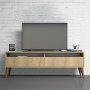 HANAH HOME TV polica Best 2 Oak - slika 1
