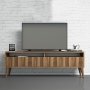 HANAH HOME TV polica Best 2 Walnut - slika 1