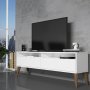 HANAH HOME TV polica Best 2 White - slika 2