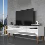 HANAH HOME TV polica Best 2 White - slika 3