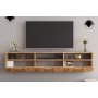 HANAH HOME TV polica Denoya 3 Kapakli Atlantic Pine - slika 3