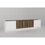 HANAH HOME TV polica Bonnel White Walnut - slika 5