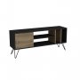 HANAH HOME TV polica Mistico (140) Walnut Black - slika 3