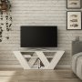 HANAH HOME TV polica Pipralla White - slika 1