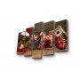 WALLXPERT Dekorativne slike 5PATNOEL 1 - slika 2