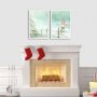 WALLXPERT Dekorativne slike 2PBCTNOEL 01 - slika 1