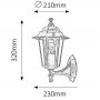RABALUX Velence 8234 E27 Zidna lampa 8234 - slika 2