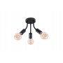 RABALUX Plafonjera Almus 3x60W crna 6808 - slika 1