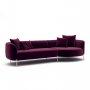 Atelier del Sofa Ugaona garnitura Macaroon Fuchsia - slika 4