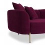 Atelier del Sofa Ugaona garnitura Macaroon Fuchsia - slika 5